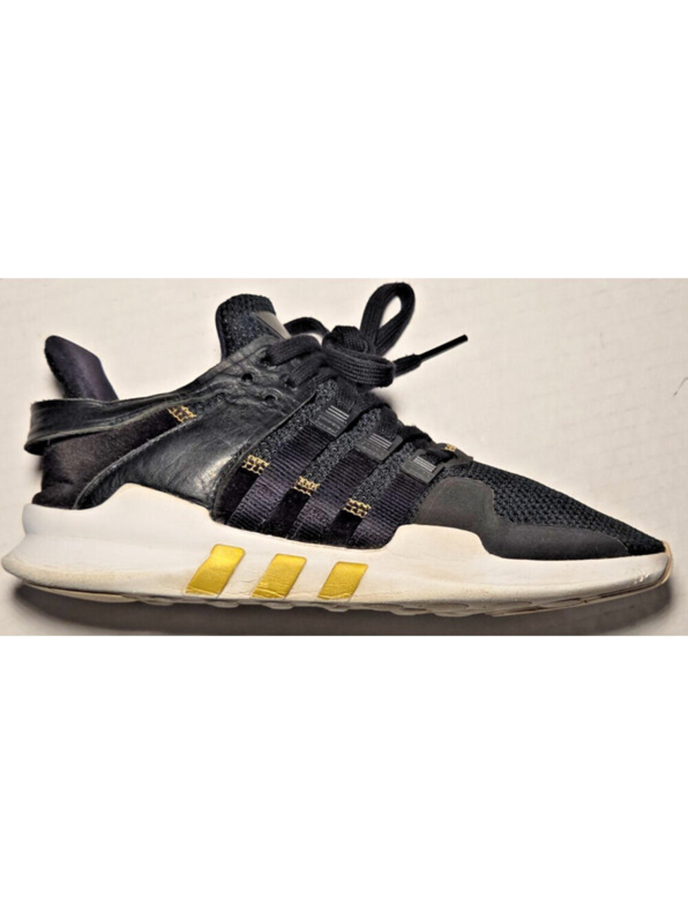 adidas EQT Support ADV W Shoes Womens 9 Black Gold White AC7972 2017